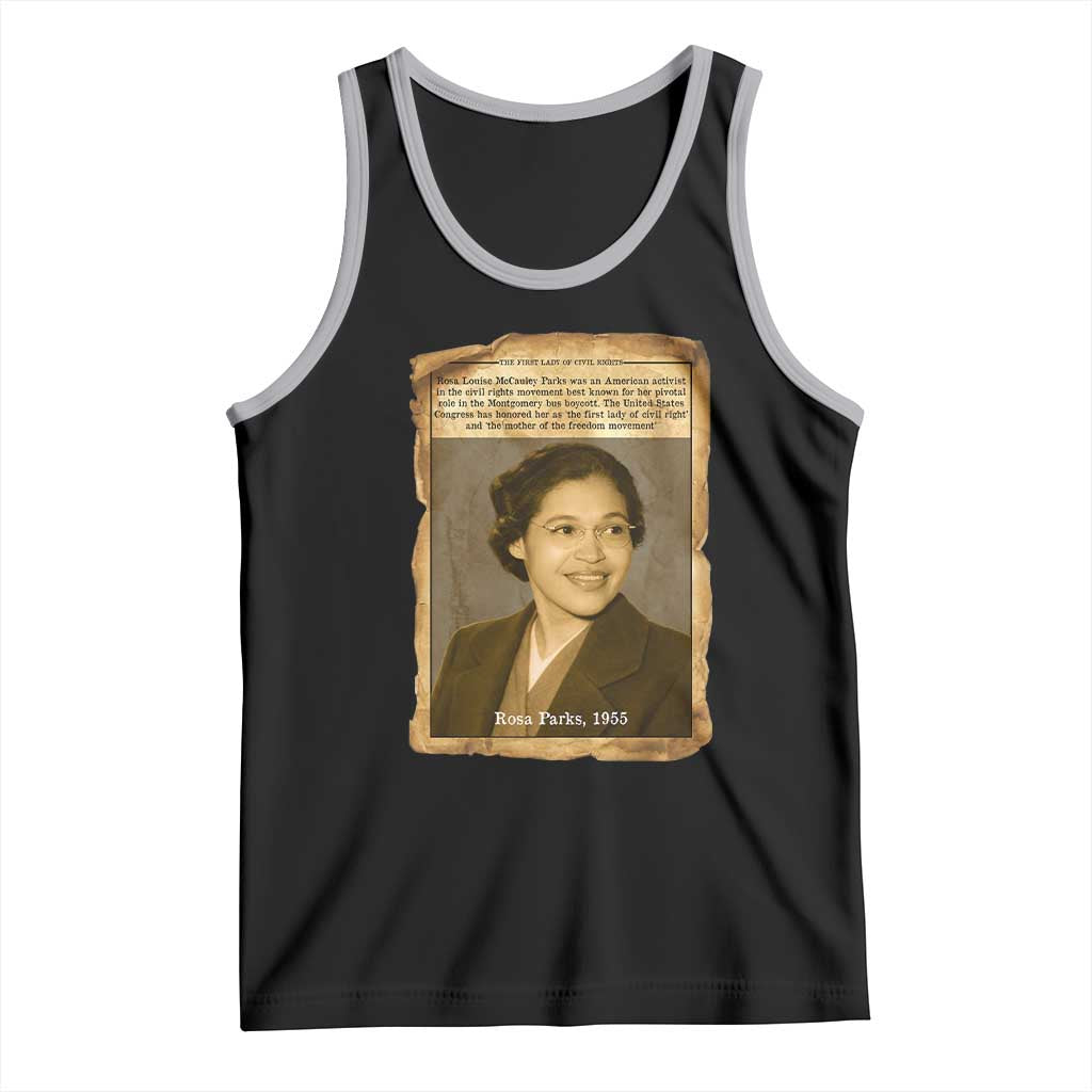 Vintage Rosa Parks Tank Top First Lady Of Civil Rights