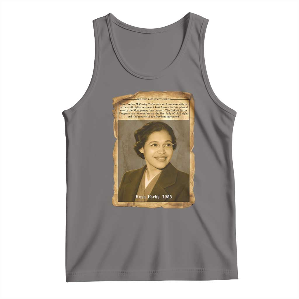 Vintage Rosa Parks Tank Top First Lady Of Civil Rights