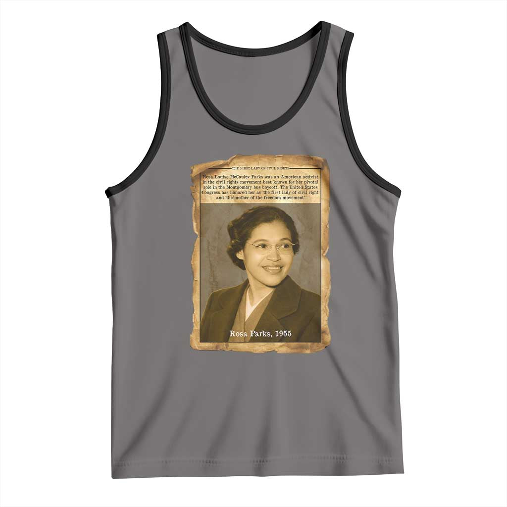 Vintage Rosa Parks Tank Top First Lady Of Civil Rights