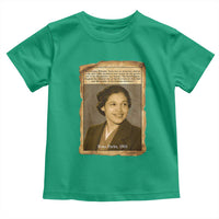Vintage Rosa Parks Toddler T Shirt First Lady Of Civil Rights