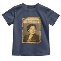 Vintage Rosa Parks Toddler T Shirt First Lady Of Civil Rights
