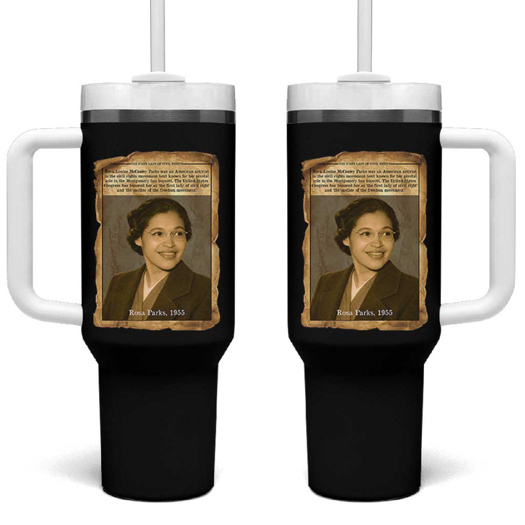 Vintage Rosa Parks Tumbler With Handle First Lady Of Civil Rights