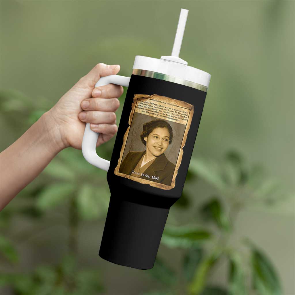 Vintage Rosa Parks Tumbler With Handle First Lady Of Civil Rights
