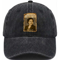 Vintage Rosa Parks Washed Cotton Baseball Cap First Lady Of Civil Rights
