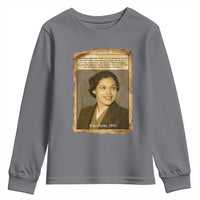 Vintage Rosa Parks Youth Sweatshirt First Lady Of Civil Rights