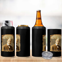 Vintage Newspaper W E B Du Bois 4 in 1 Can Cooler Tumbler Civil Rights Pioneer