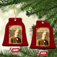 Vintage Newspaper W E B Du Bois Ceramic Ornament Civil Rights Pioneer