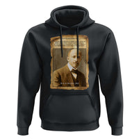 Vintage Newspaper W E B Du Bois Hoodie Civil Rights Pioneer