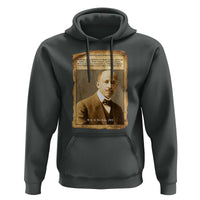Vintage Newspaper W E B Du Bois Hoodie Civil Rights Pioneer