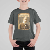 Vintage Newspaper W E B Du Bois T Shirt For Kid Civil Rights Pioneer