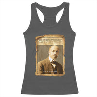 Vintage Newspaper W E B Du Bois Racerback Tank Top Civil Rights Pioneer