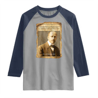 Vintage Newspaper W E B Du Bois Raglan Shirt Civil Rights Pioneer
