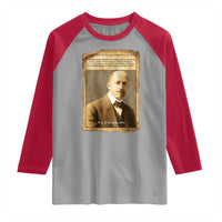 Vintage Newspaper W E B Du Bois Raglan Shirt Civil Rights Pioneer