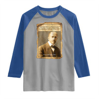 Vintage Newspaper W E B Du Bois Raglan Shirt Civil Rights Pioneer