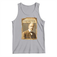 Vintage Newspaper W E B Du Bois Tank Top Civil Rights Pioneer
