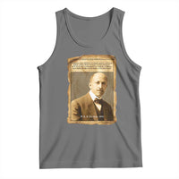 Vintage Newspaper W E B Du Bois Tank Top Civil Rights Pioneer