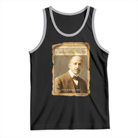 Vintage Newspaper W E B Du Bois Tank Top Civil Rights Pioneer