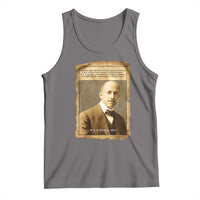 Vintage Newspaper W E B Du Bois Tank Top Civil Rights Pioneer