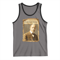 Vintage Newspaper W E B Du Bois Tank Top Civil Rights Pioneer