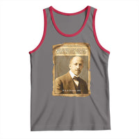 Vintage Newspaper W E B Du Bois Tank Top Civil Rights Pioneer