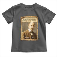 Vintage Newspaper W E B Du Bois Toddler T Shirt Civil Rights Pioneer