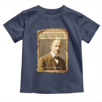 Vintage Newspaper W E B Du Bois Toddler T Shirt Civil Rights Pioneer