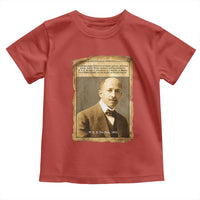 Vintage Newspaper W E B Du Bois Toddler T Shirt Civil Rights Pioneer