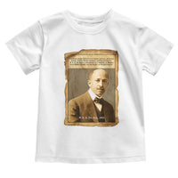 Vintage Newspaper W E B Du Bois Toddler T Shirt Civil Rights Pioneer