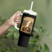 Vintage Newspaper W E B Du Bois Tumbler With Handle Civil Rights Pioneer