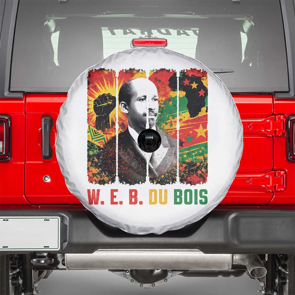 W E B Du Bois Spare Tire Cover Civil Rights Leader Gift