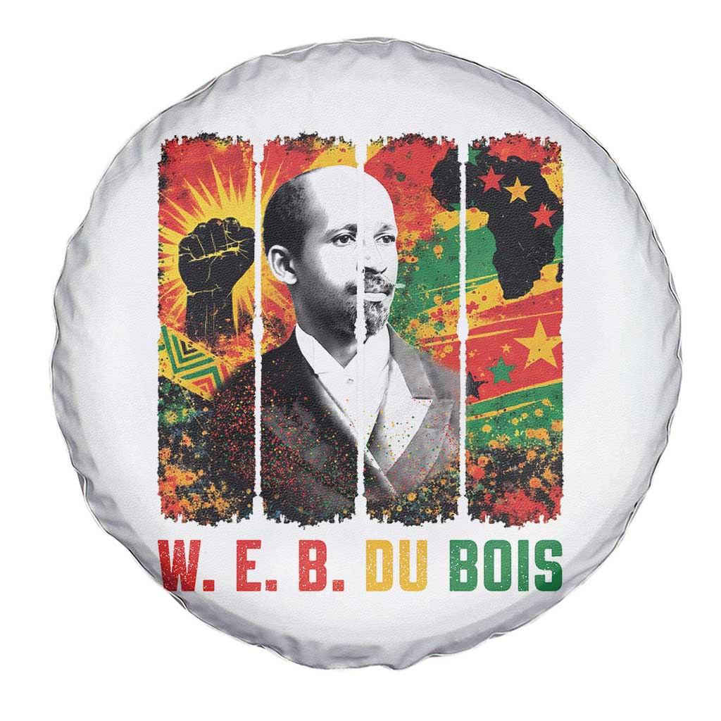 W E B Du Bois Spare Tire Cover Civil Rights Leader Gift