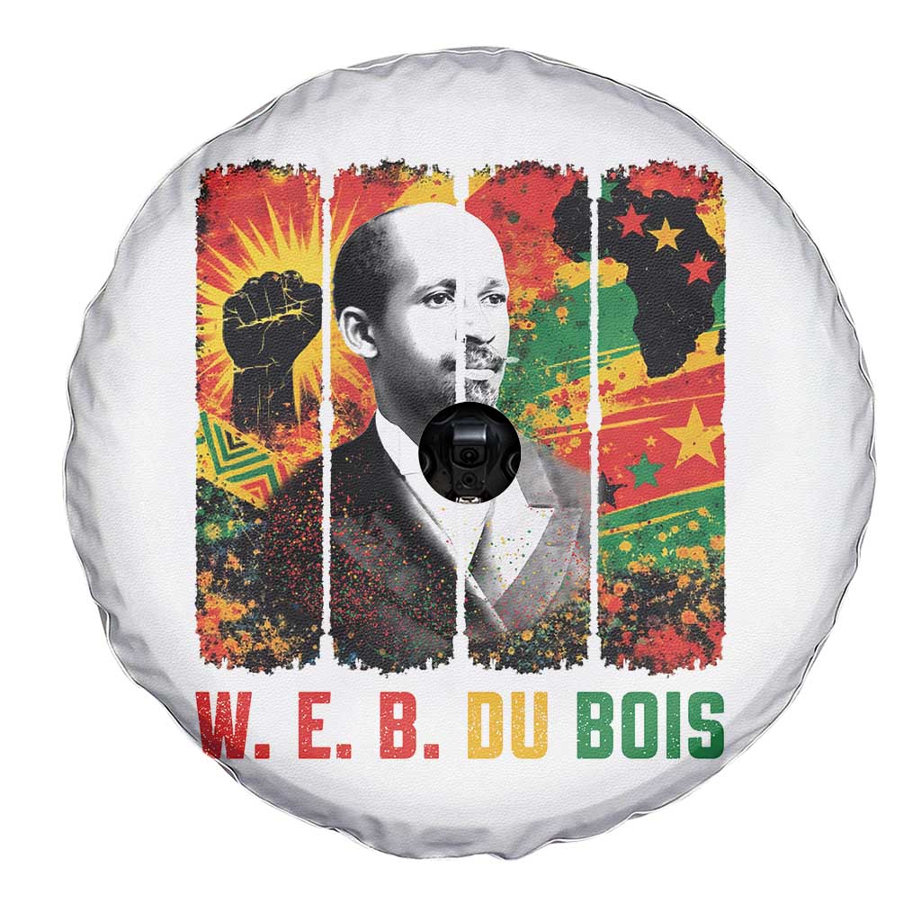 W E B Du Bois Spare Tire Cover Civil Rights Leader Gift