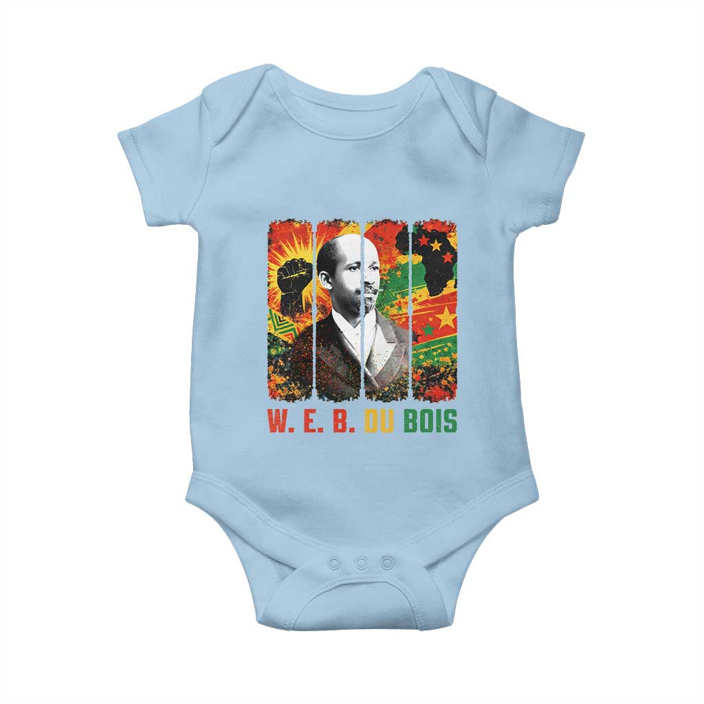 W E B Du Bois Baby Onesie Civil Rights Leader Gift