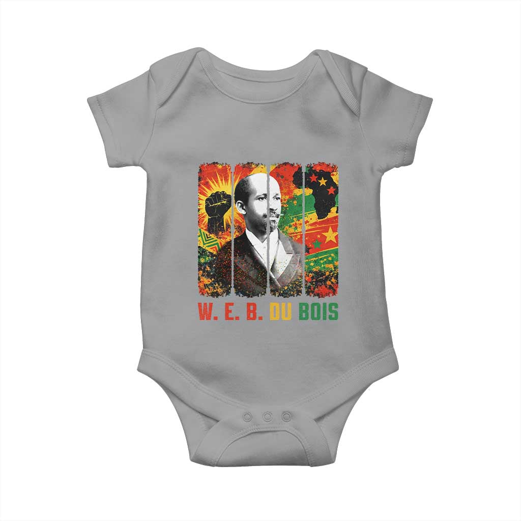 W E B Du Bois Baby Onesie Civil Rights Leader Gift