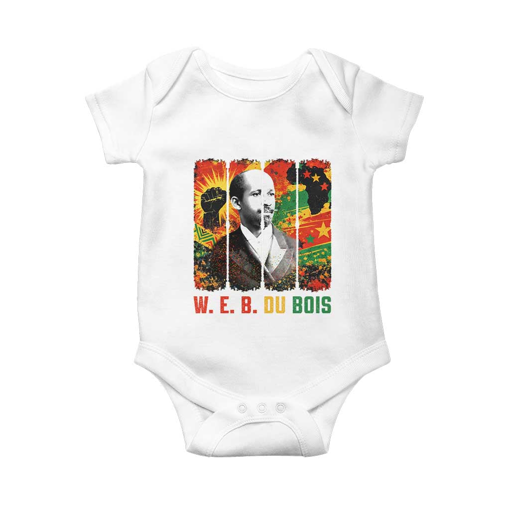 W E B Du Bois Baby Onesie Civil Rights Leader Gift