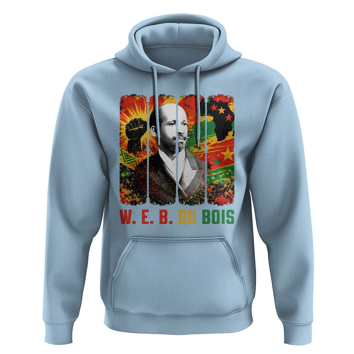 W E B Du Bois Hoodie Civil Rights Leader Gift