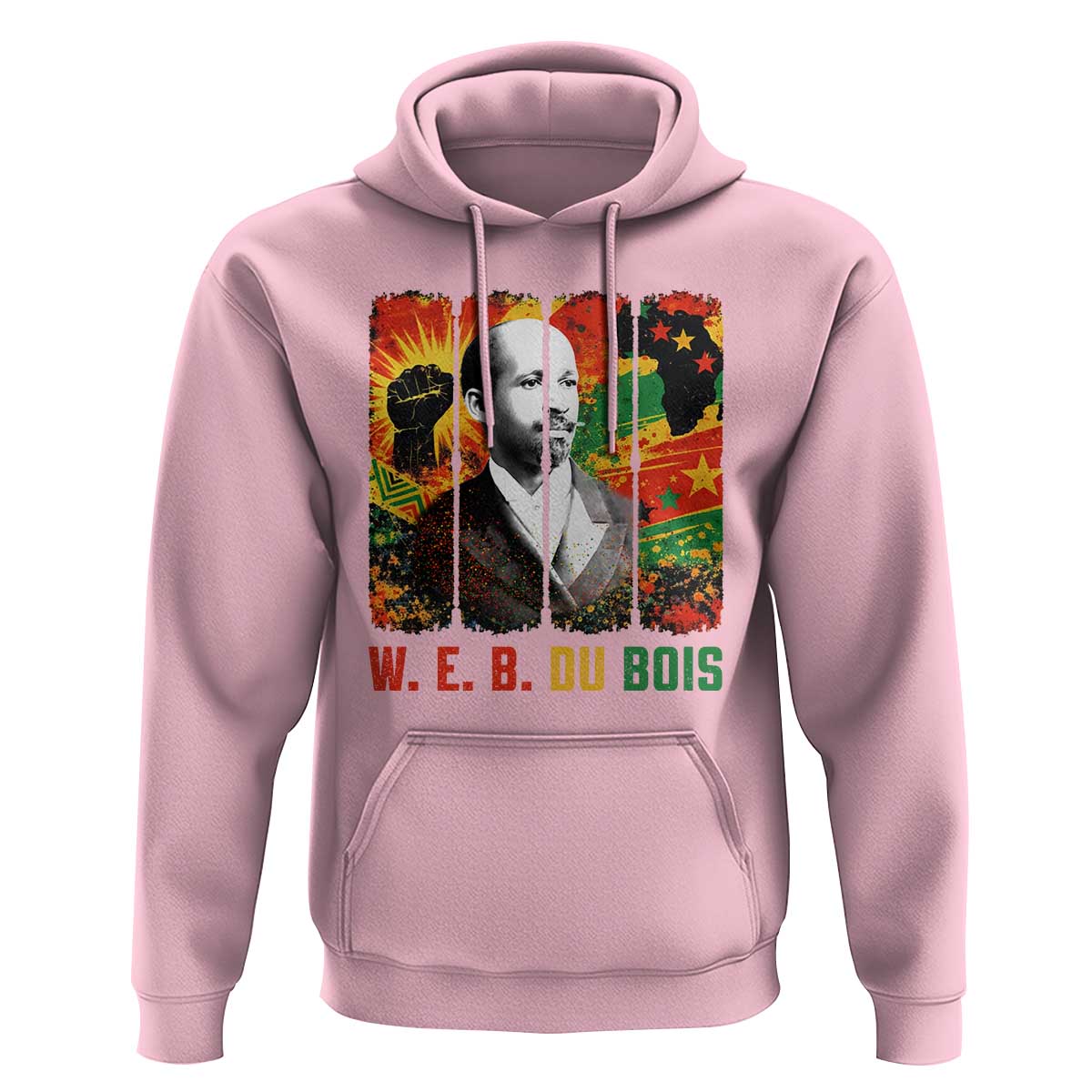 W E B Du Bois Hoodie Civil Rights Leader Gift
