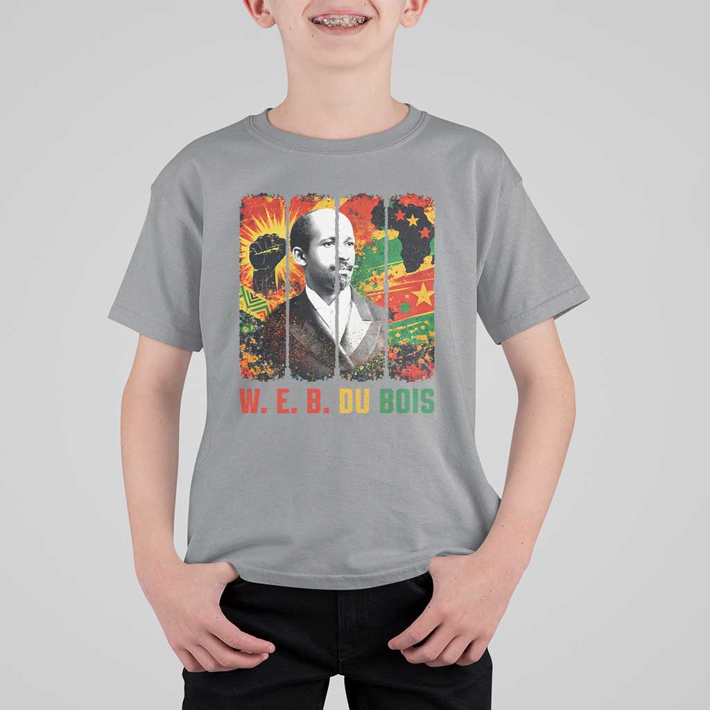 W E B Du Bois T Shirt For Kid Civil Rights Leader Gift