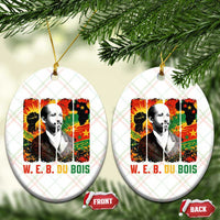 W E B Du Bois Ceramic Ornament Civil Rights Leader Gift