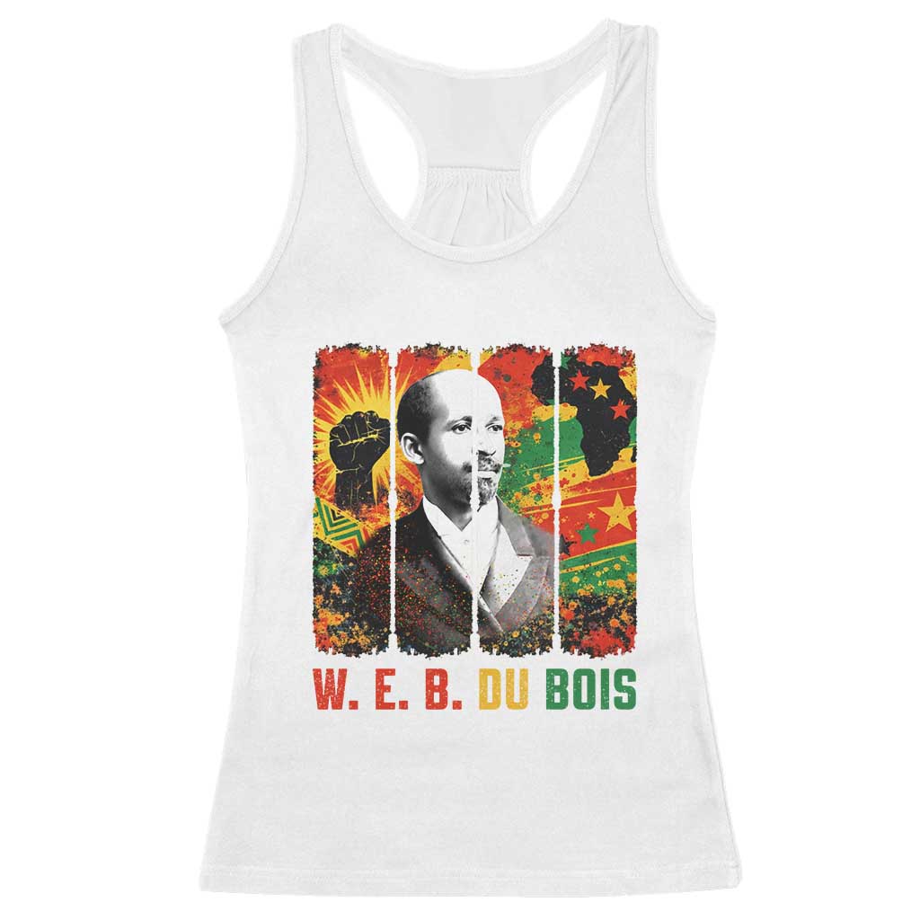W E B Du Bois Racerback Tank Top Civil Rights Leader Gift
