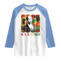 W E B Du Bois Raglan Shirt Civil Rights Leader Gift