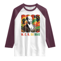 W E B Du Bois Raglan Shirt Civil Rights Leader Gift