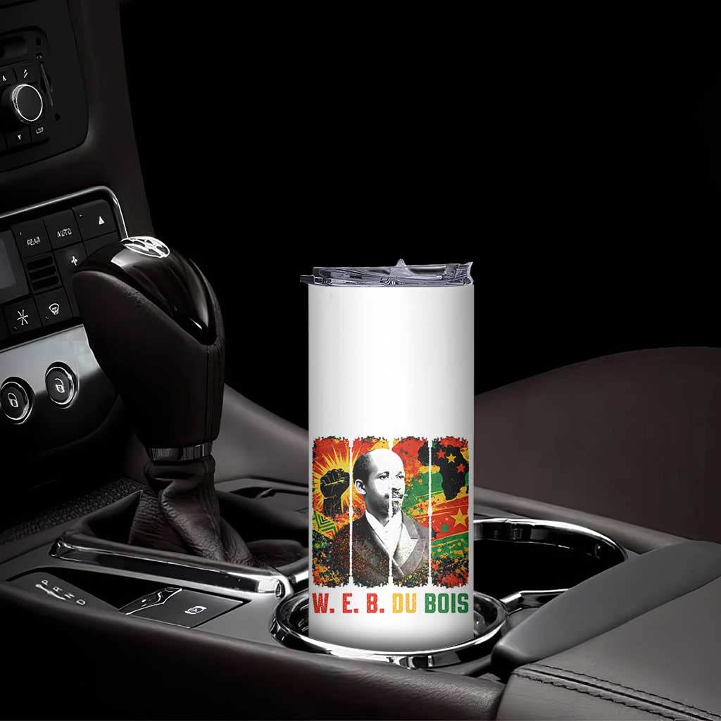 W E B Du Bois Skinny Tumbler Civil Rights Leader Gift