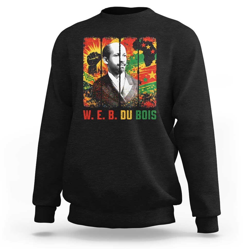 W E B Du Bois Sweatshirt Civil Rights Leader Gift