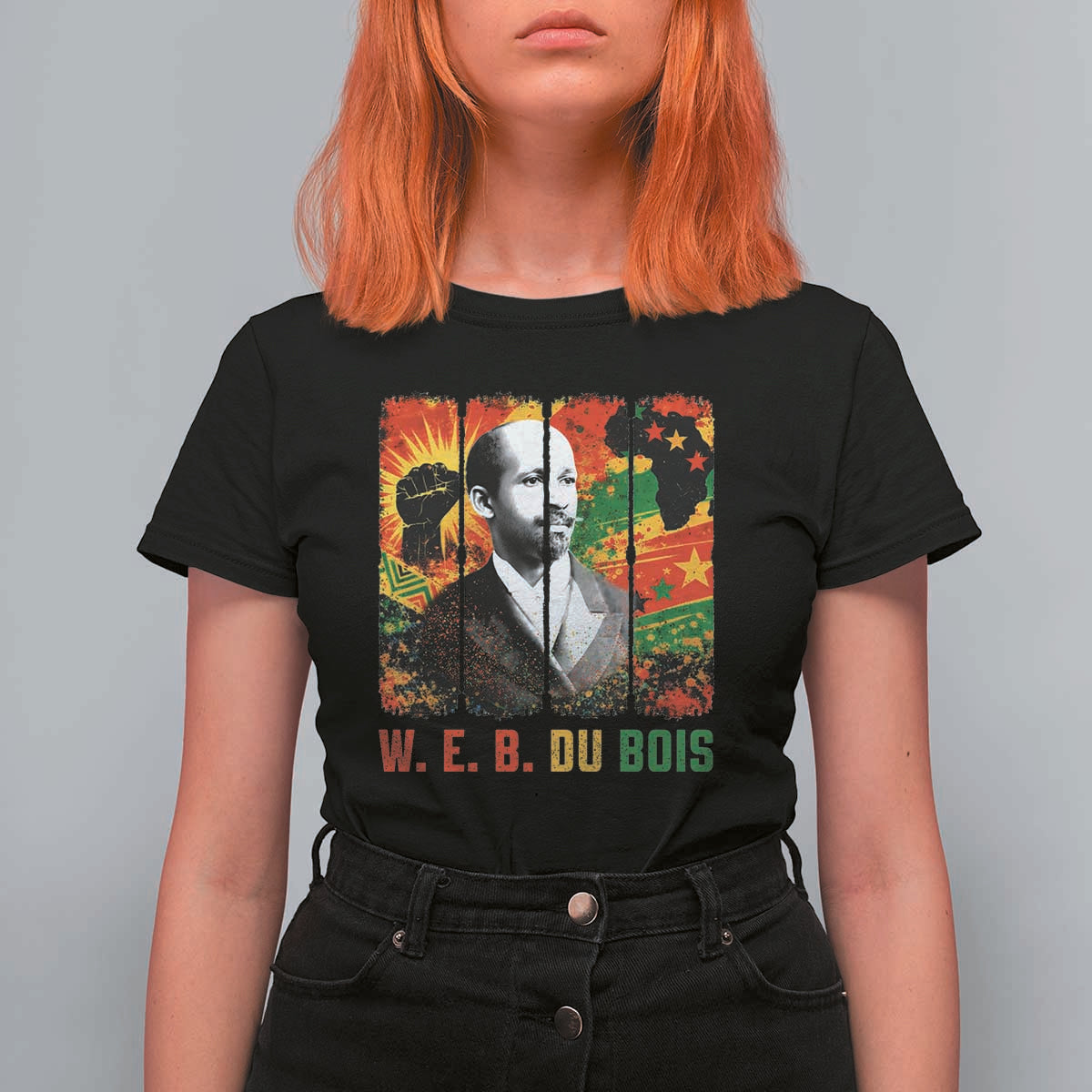 W E B Du Bois T Shirt For Women Civil Rights Leader Gift