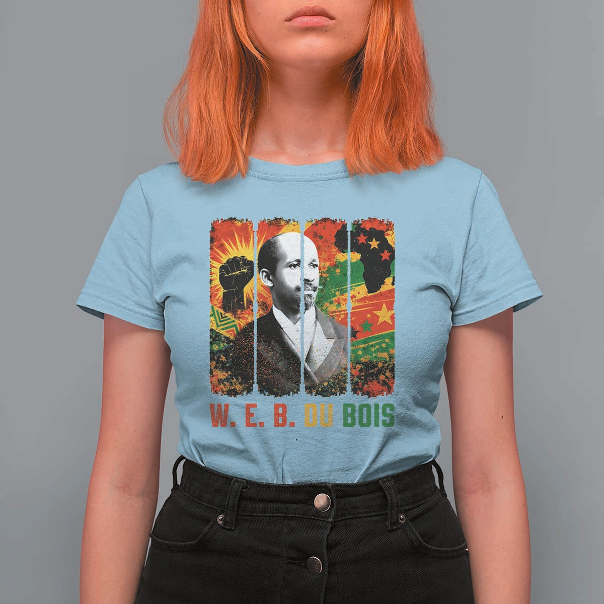 W E B Du Bois T Shirt For Women Civil Rights Leader Gift