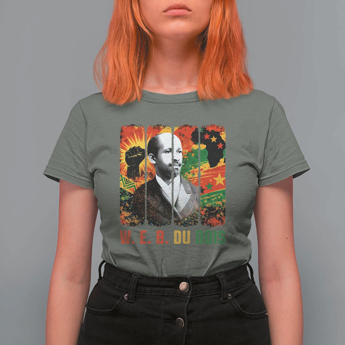 W E B Du Bois T Shirt For Women Civil Rights Leader Gift