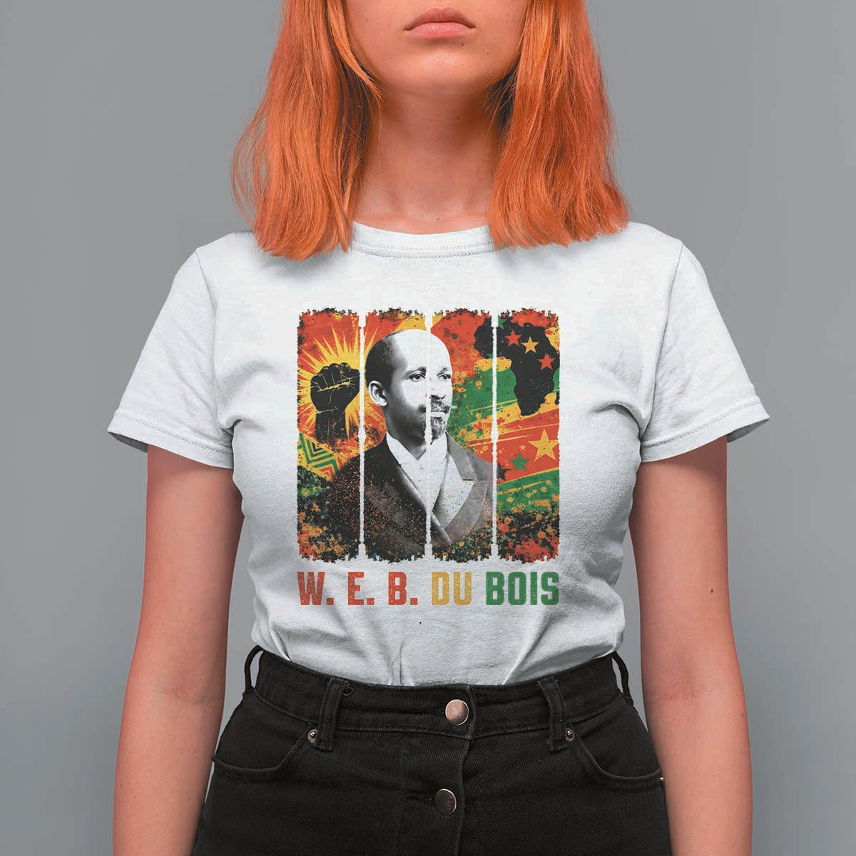 W E B Du Bois T Shirt For Women Civil Rights Leader Gift