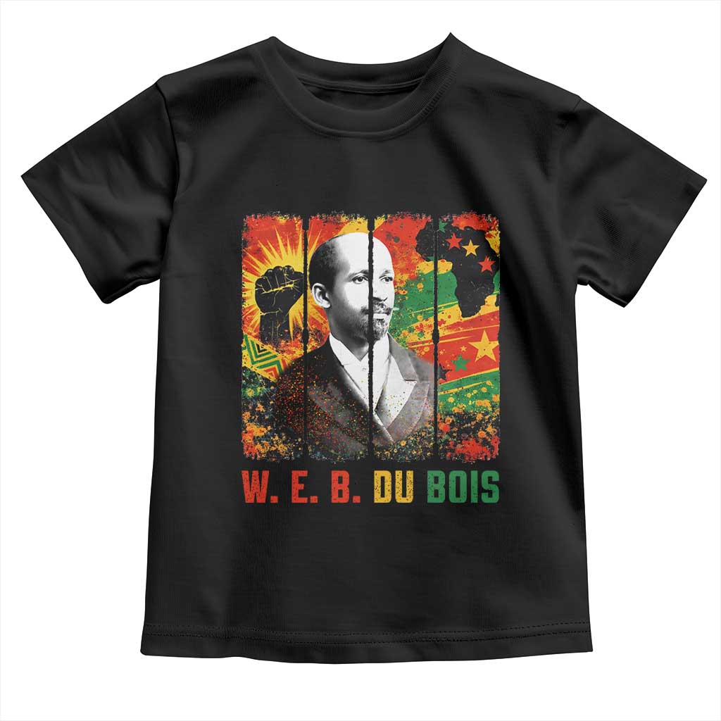W E B Du Bois Toddler T Shirt Civil Rights Leader Gift