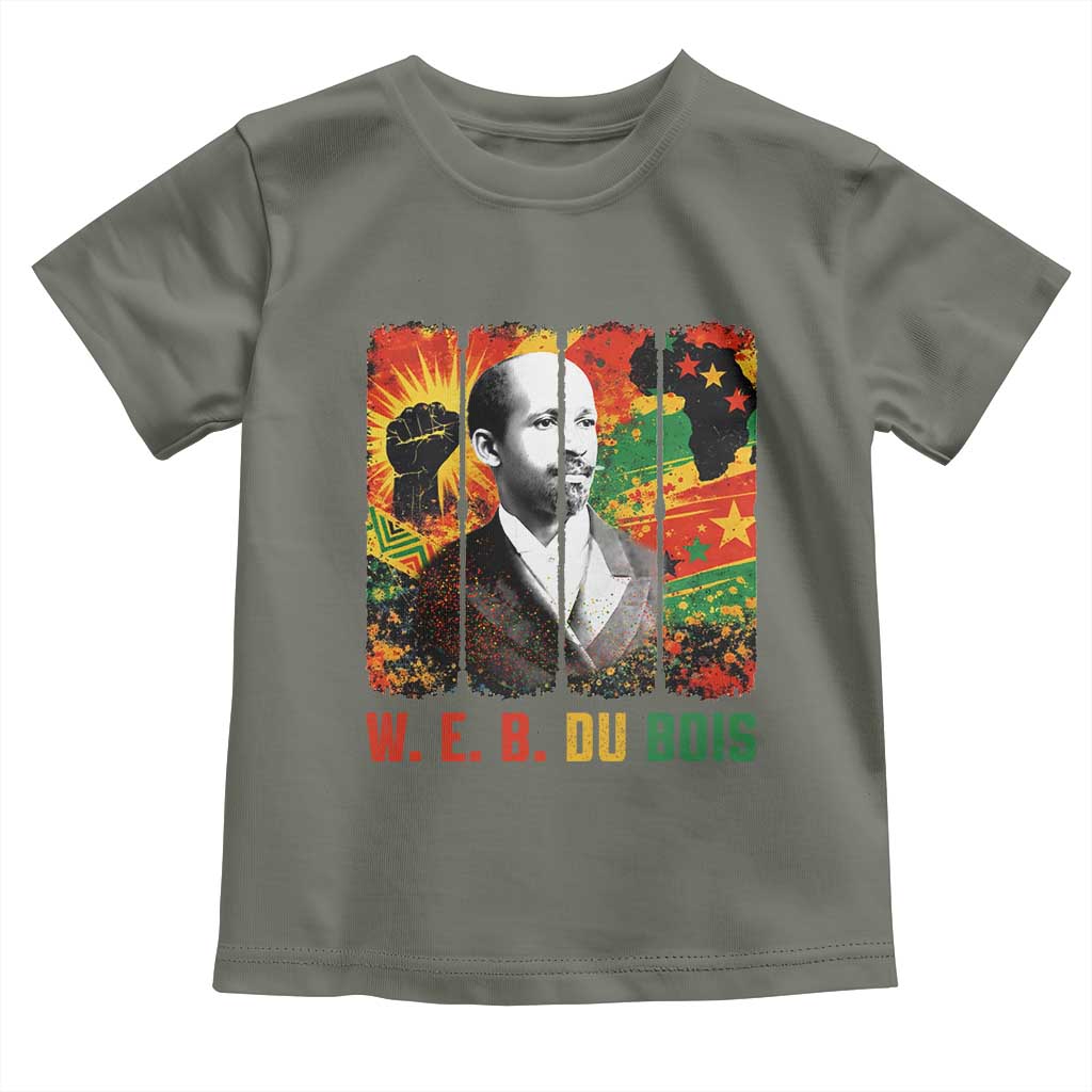 W E B Du Bois Toddler T Shirt Civil Rights Leader Gift